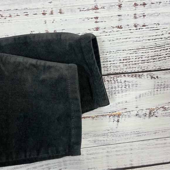 J.Crew Mercantile Gray Velvet Skinny Ankle Pants - Picture 4 of 13